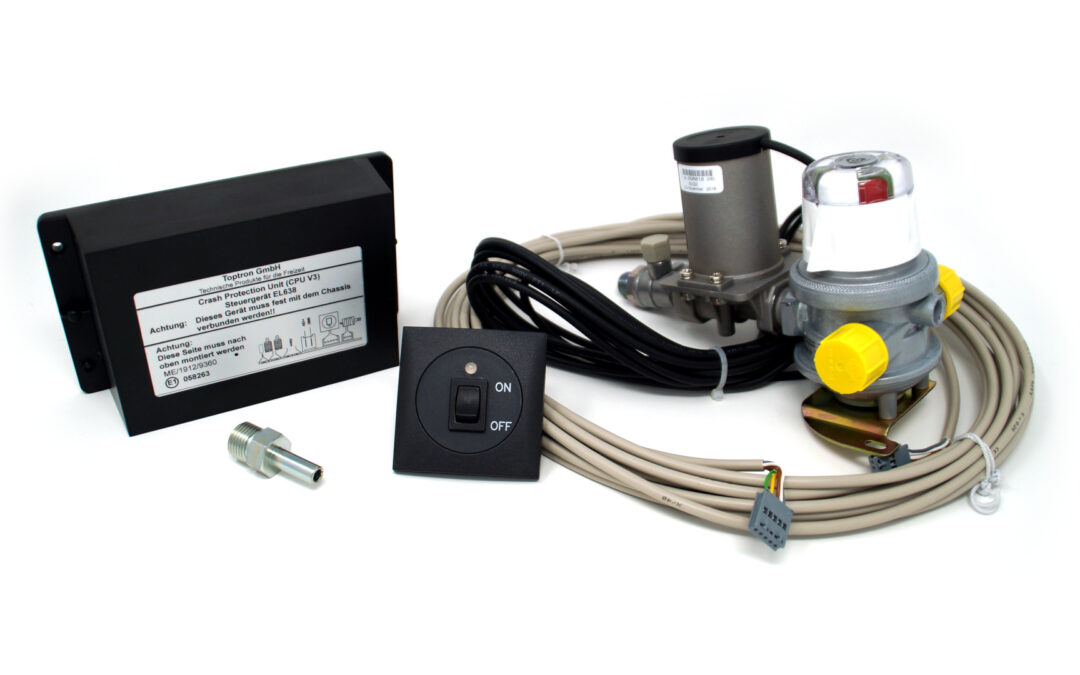 “Heizen während der Fahrt” mit elektronischem Crash Sensor System